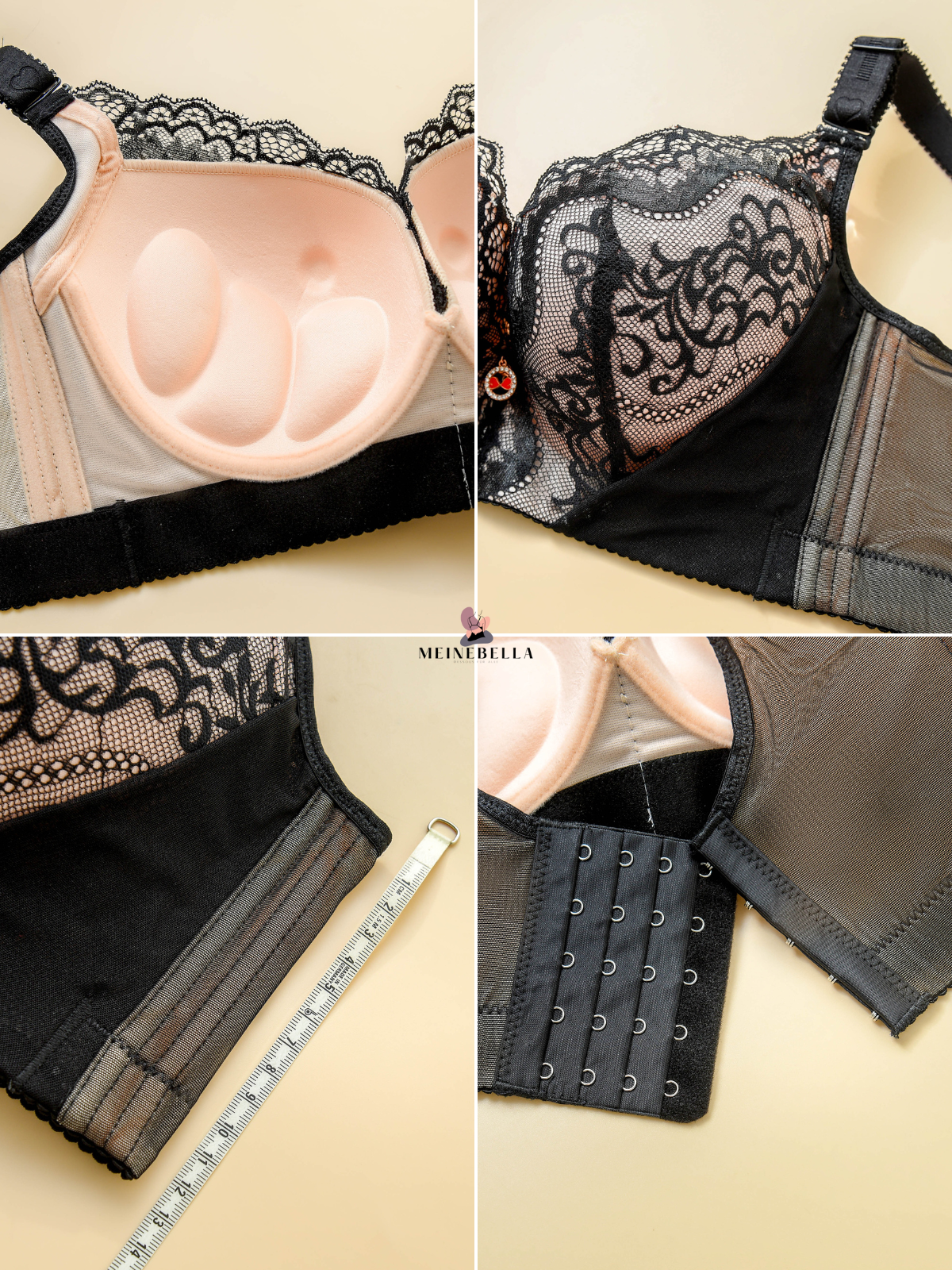 Sophie | Klassischer Push-Up-BH mit edler Spitze