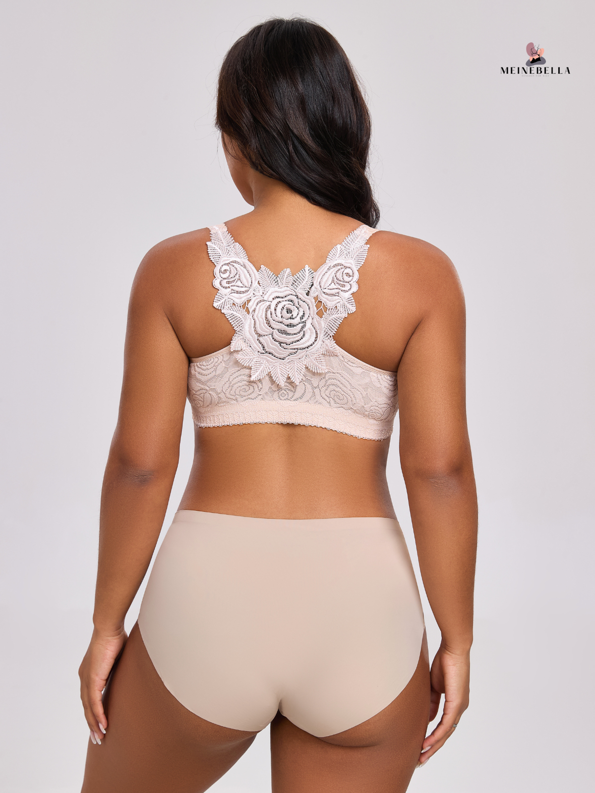 Meinebella™ Rose Push-Up BH Ohne Bügel